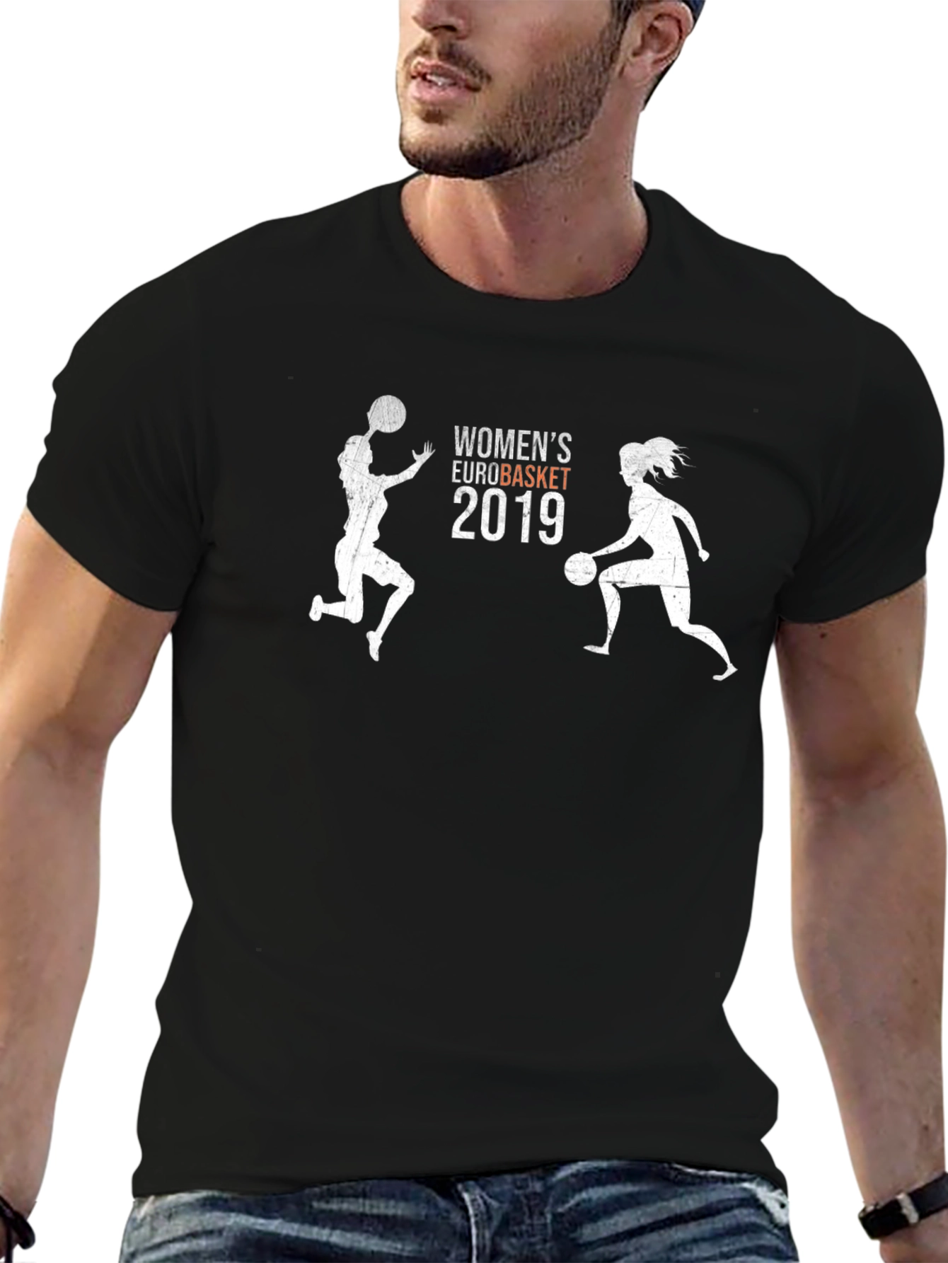 Womens Eurobasket 2019 Graphic T-Shirt