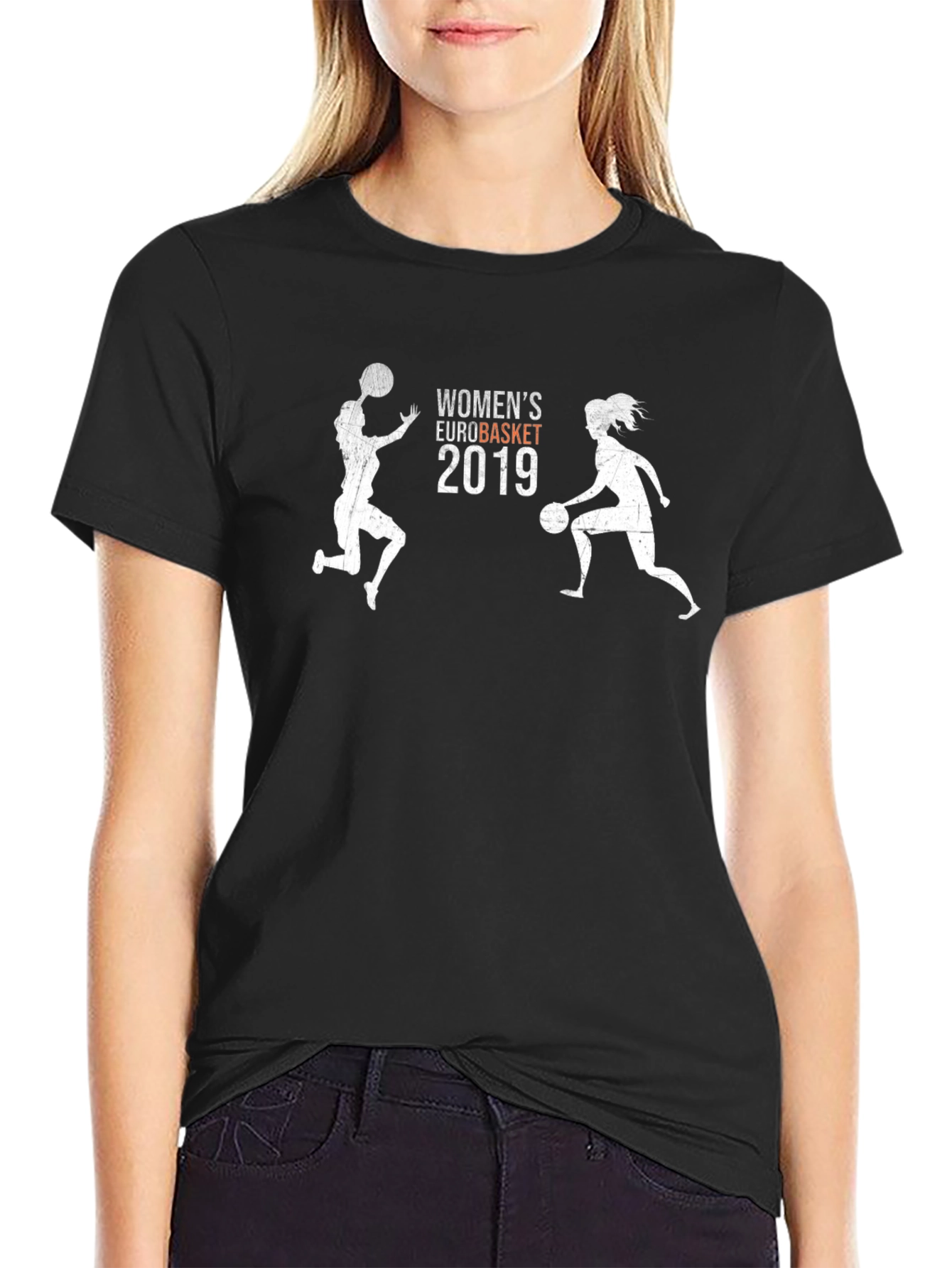 Womens Eurobasket 2019 Graphic T-Shirt