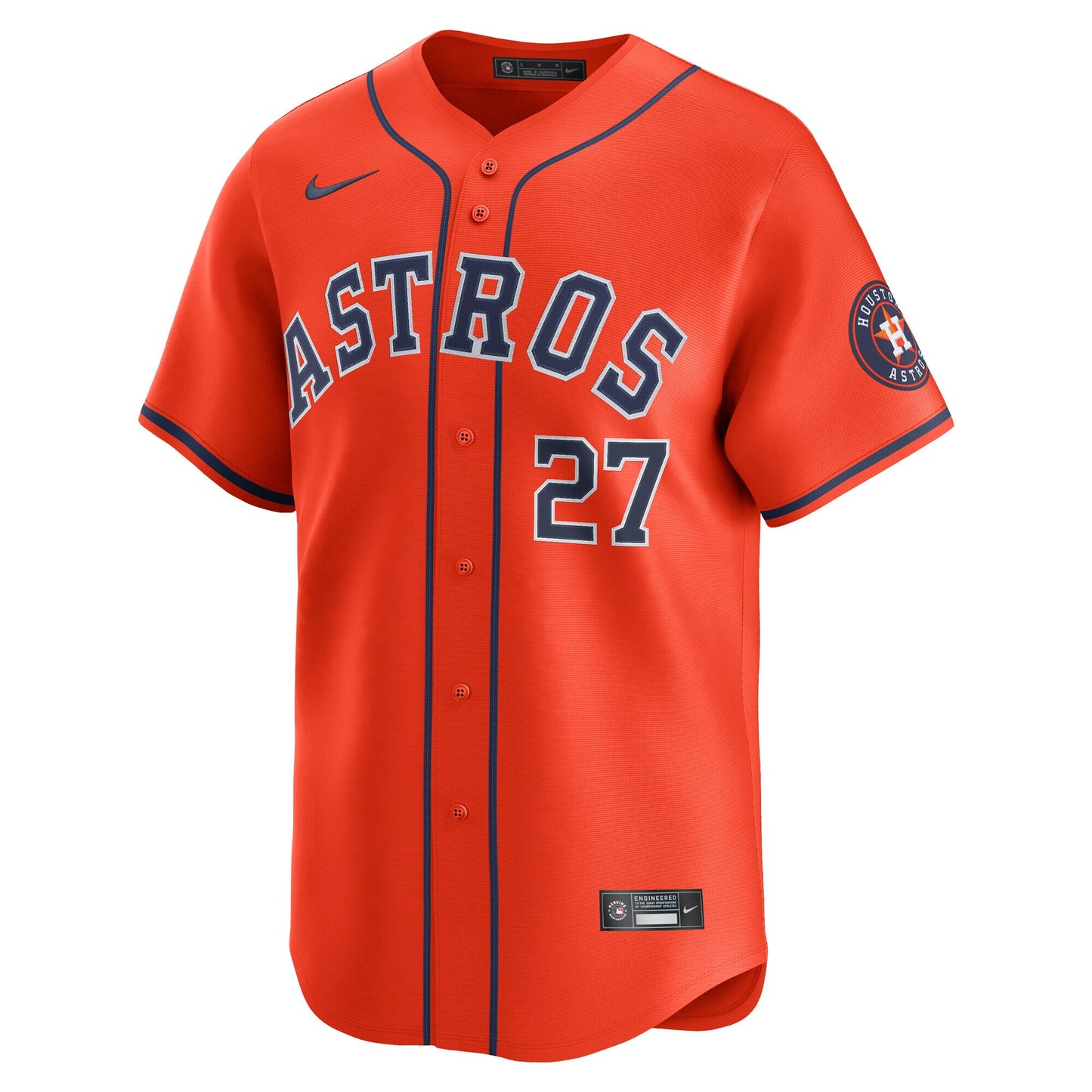 Jose Altuve Houston Astros Nike Alternate Limited Player Jersey - Orange