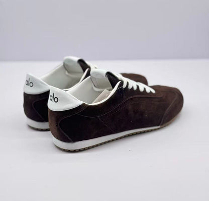ALO Dark brown German training shoes