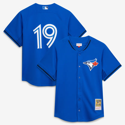 Jose Bautista Toronto Blue Jays Mitchell &amp;amp; Ness Authentic Batting Practice Jersey - Blue