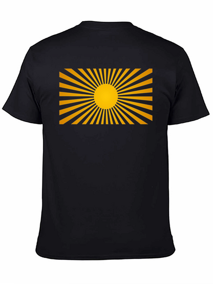 Rising Sun Graphic Black T-Shirt