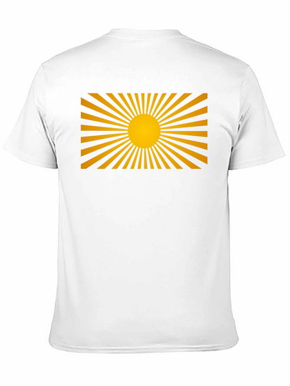 Rising Sun Graphic Black T-Shirt