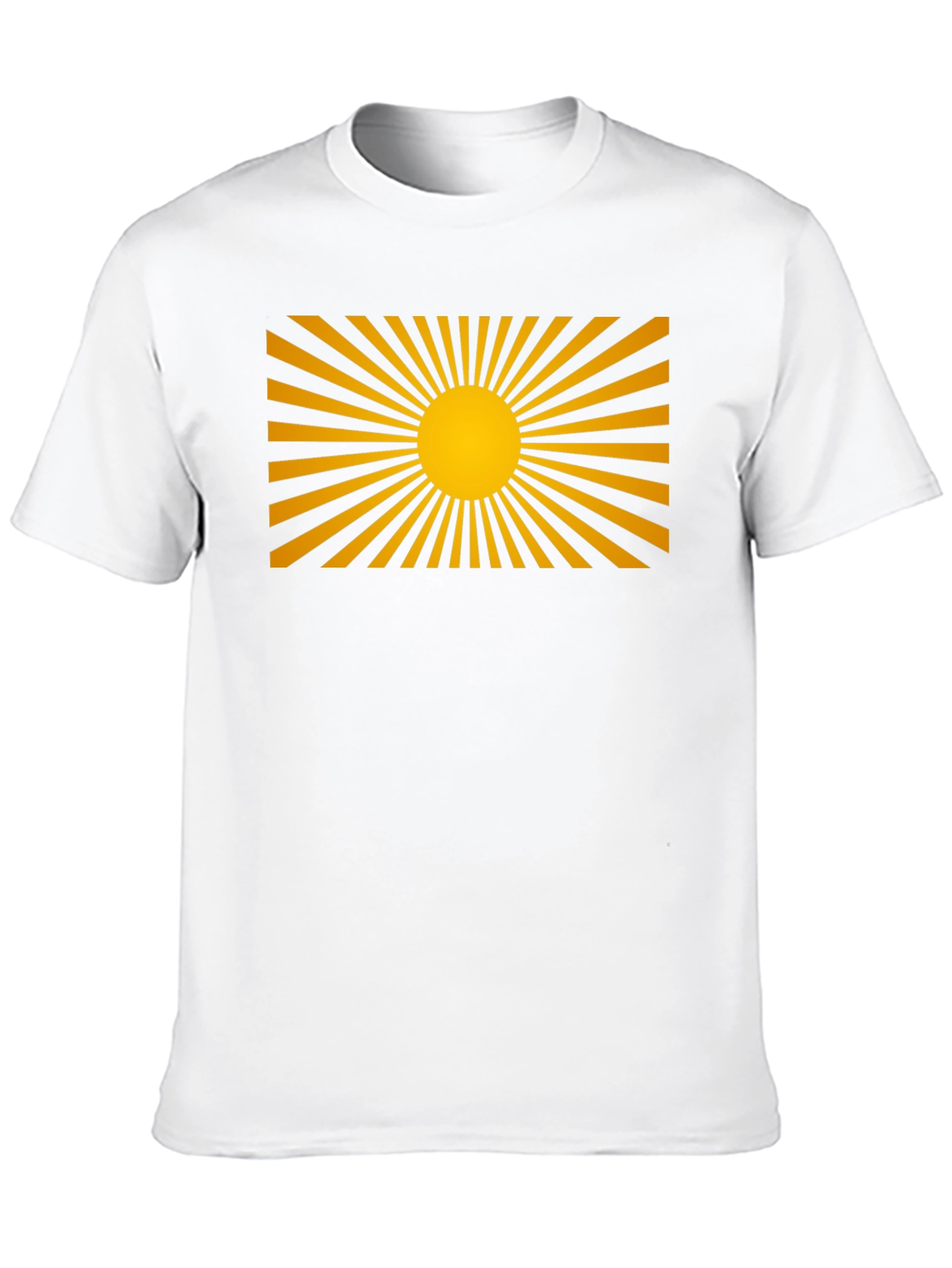 Rising Sun Graphic Black T-Shirt