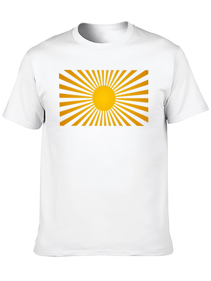 Rising Sun Graphic Black T-Shirt