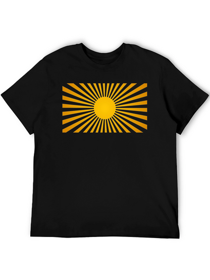 Rising Sun Graphic Black T-Shirt