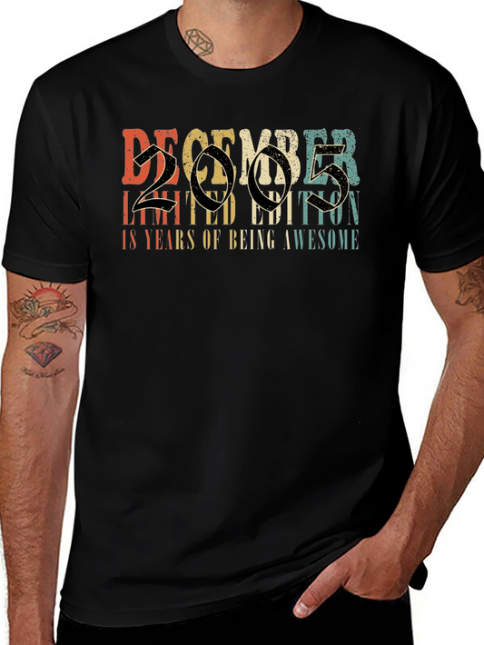 December 2005 Limited Edition 18 Years T-Shirt