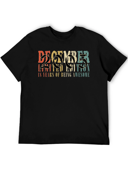 December 2005 Limited Edition 18 Years T-Shirt