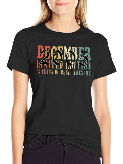 December 2005 Limited Edition 18 Years T-Shirt