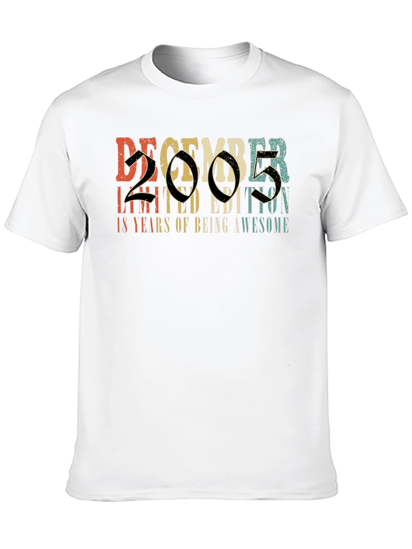 December 2005 Limited Edition 18 Years T-Shirt