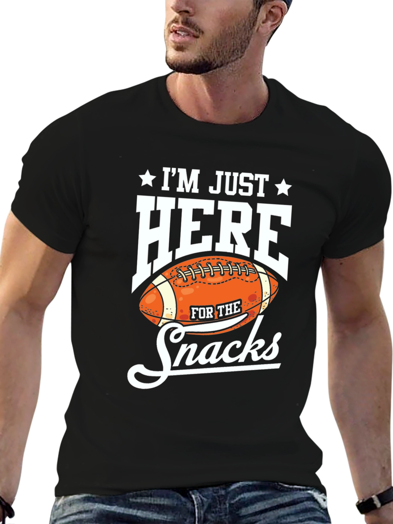 Football Snacks Graphic Tee