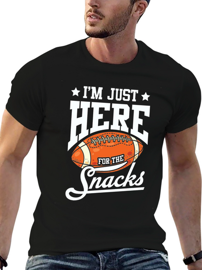 Football Snacks Graphic Tee