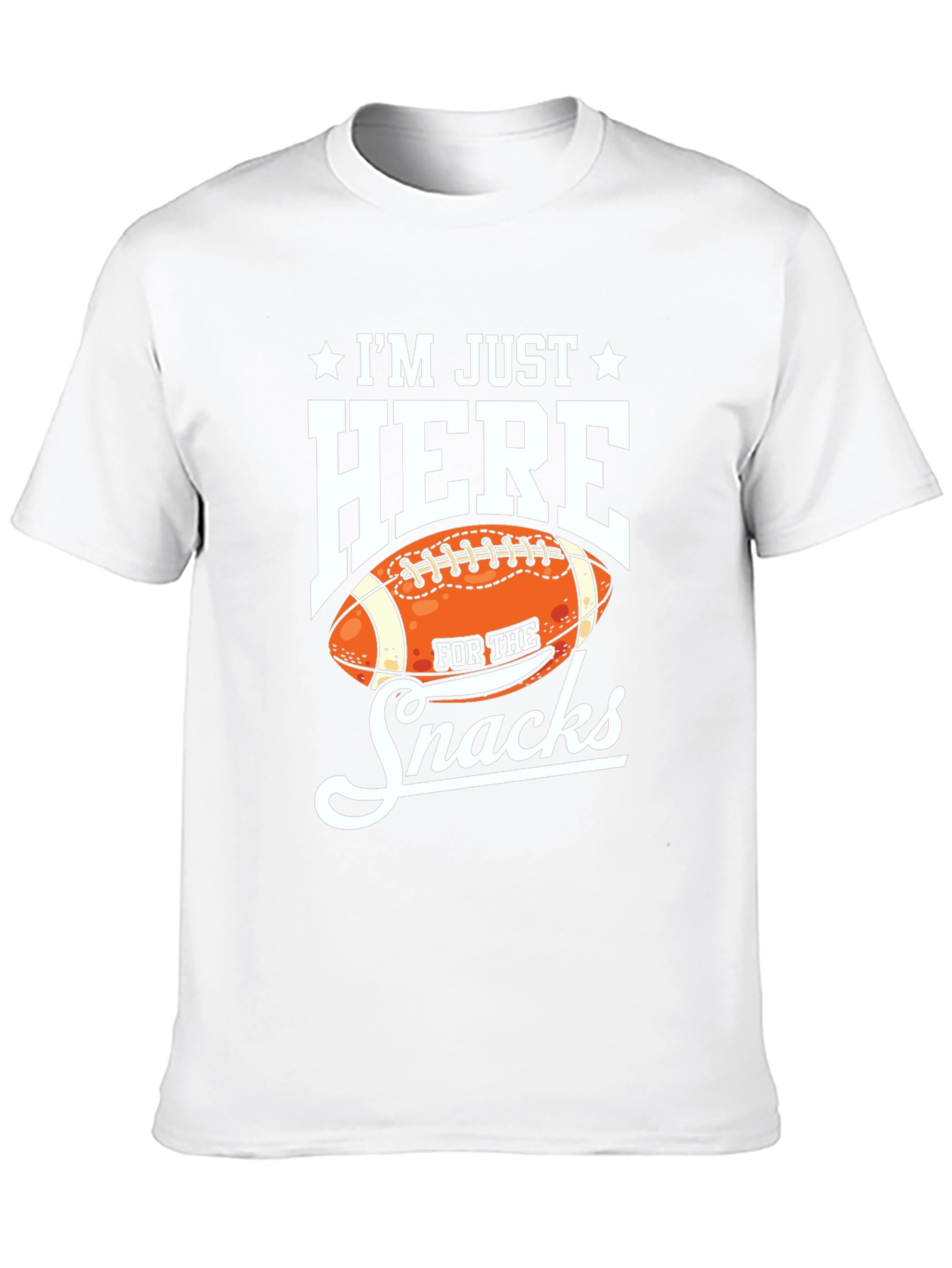 Football Snacks Graphic Tee