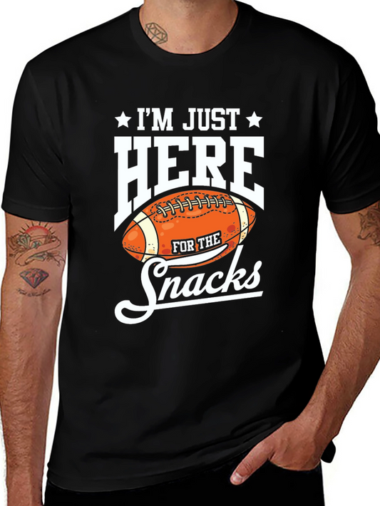 Football Snacks Graphic Tee