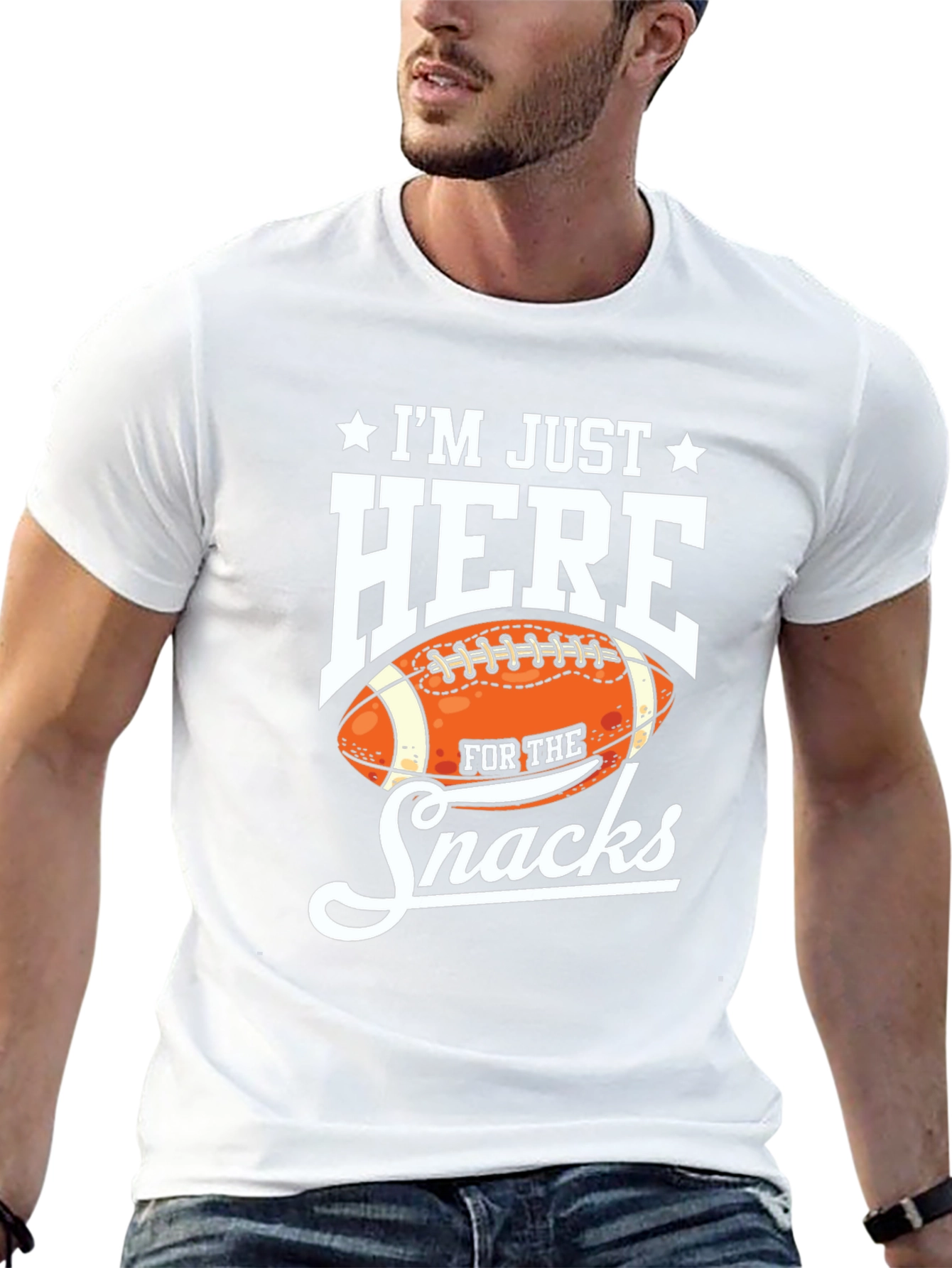 Football Snacks Graphic Tee