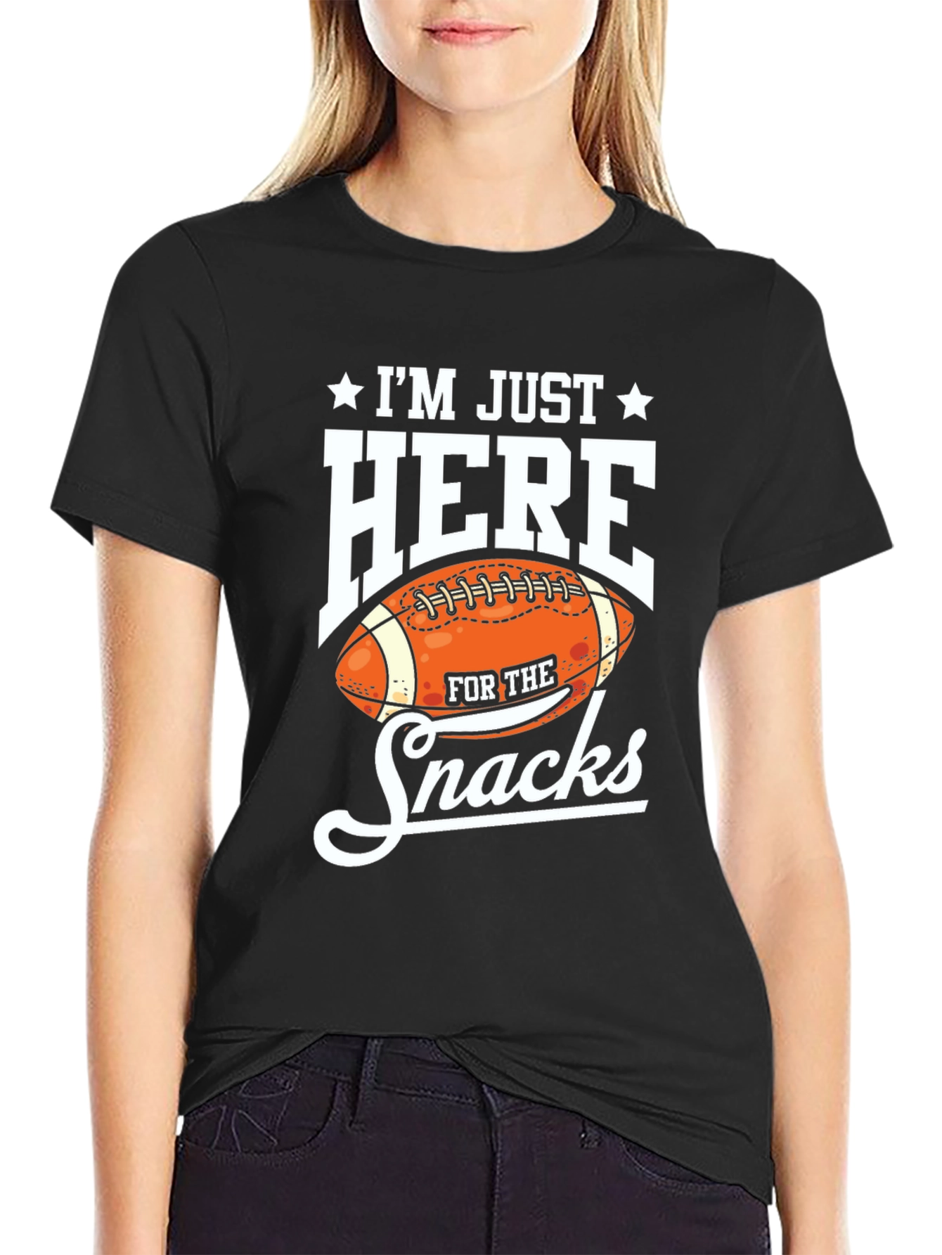 Football Snacks Graphic Tee