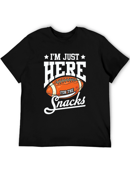 Football Snacks Graphic Tee