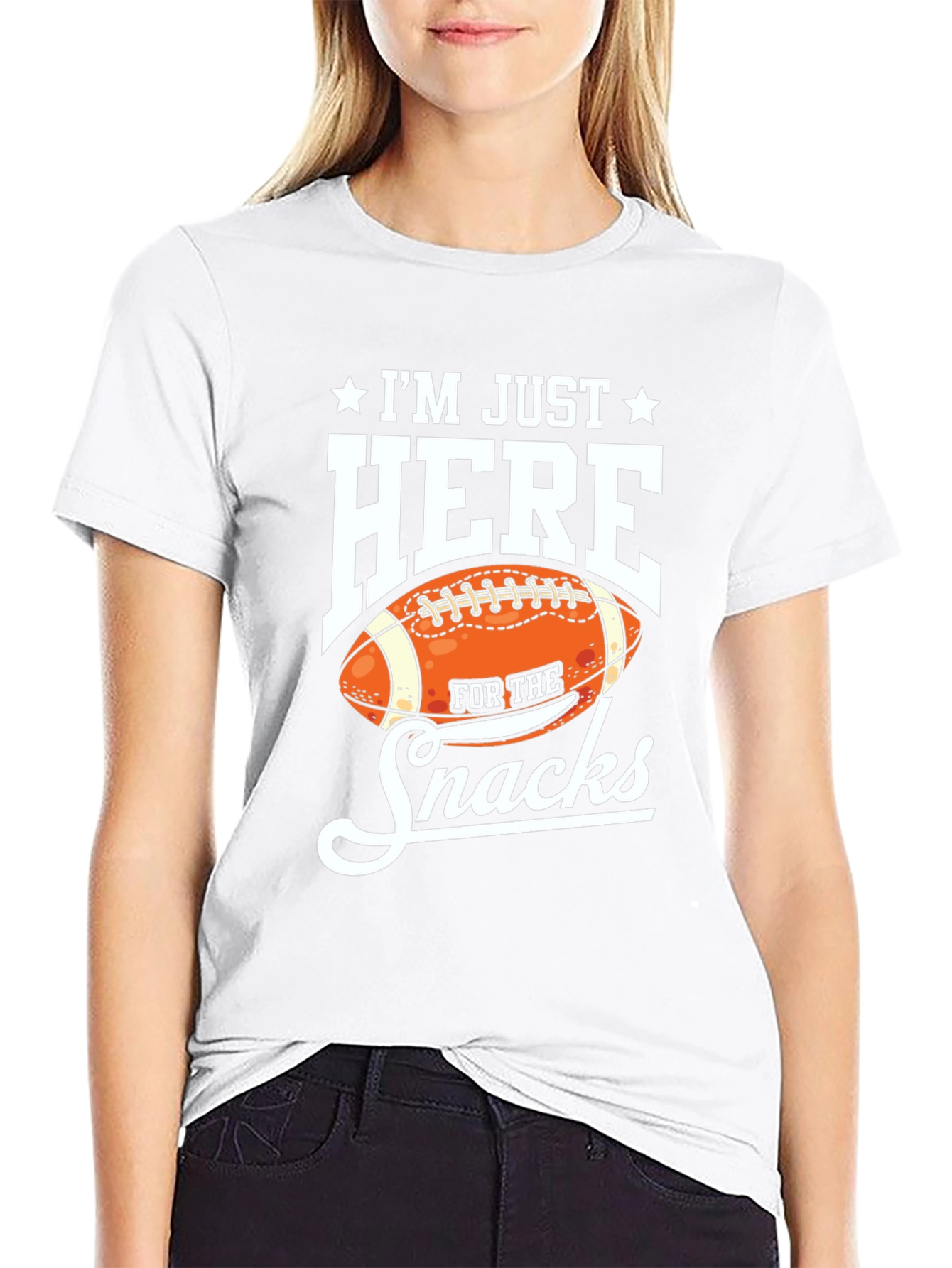Football Snacks Graphic Tee