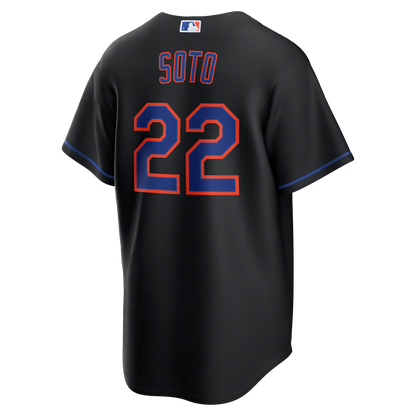 Juan Soto New York Mets Nike Alternate Replica Jersey - Black