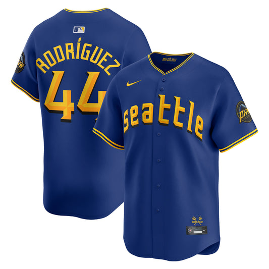 Julio Rodriguez Seattle Mariners Nike City Connect Limited Jersey - Blue