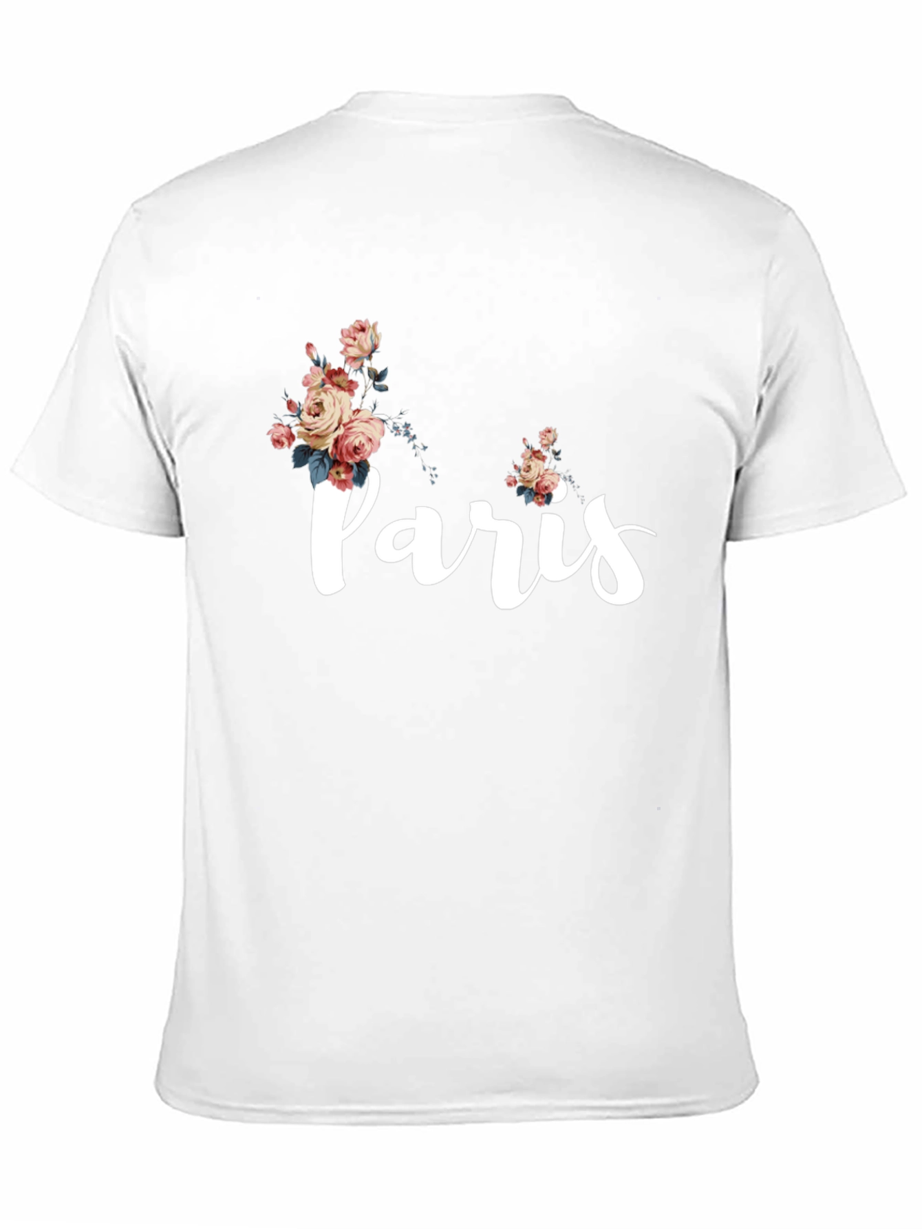 Paris Floral Graphic T-Shirt