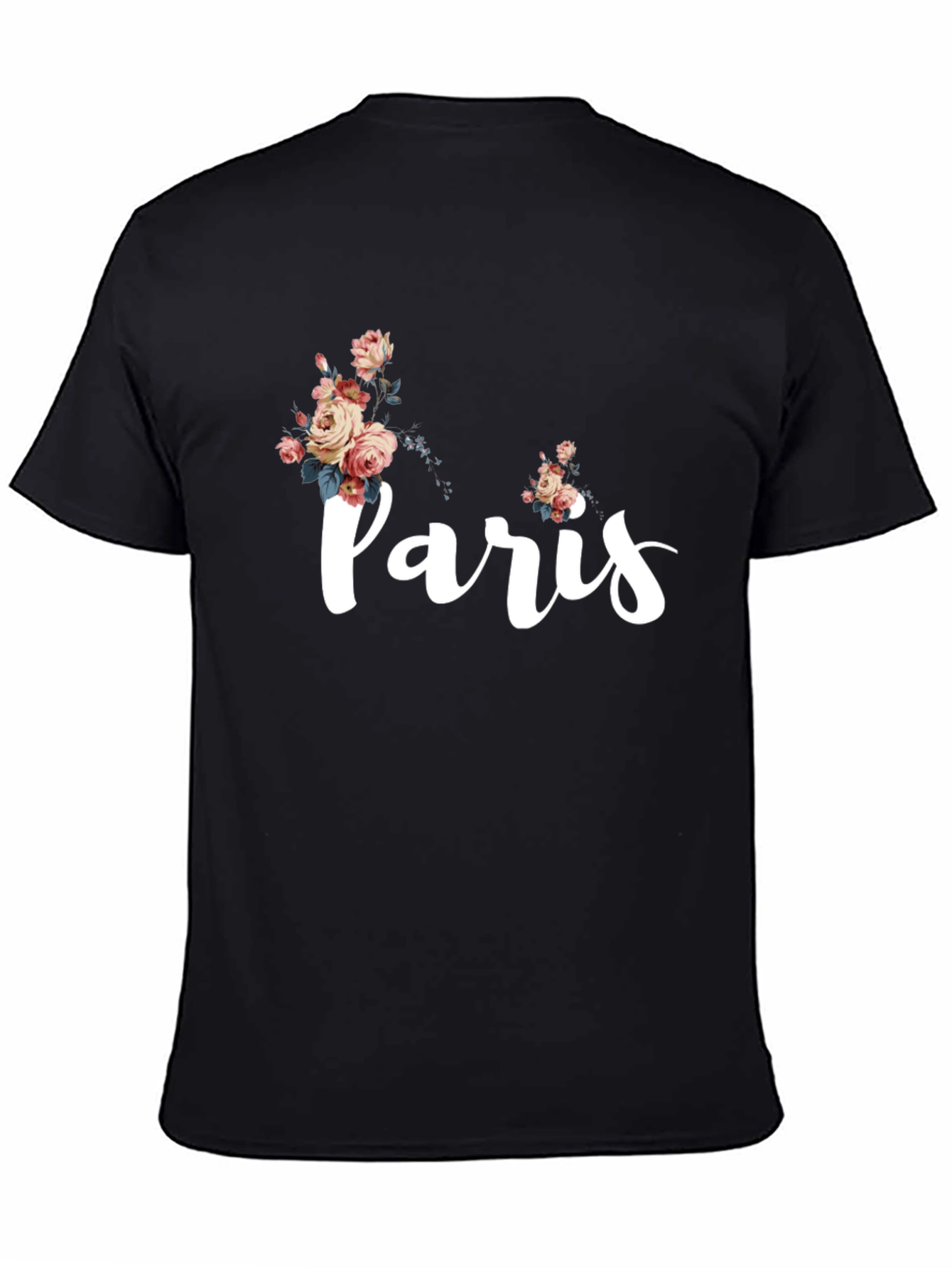 Paris Floral Graphic T-Shirt