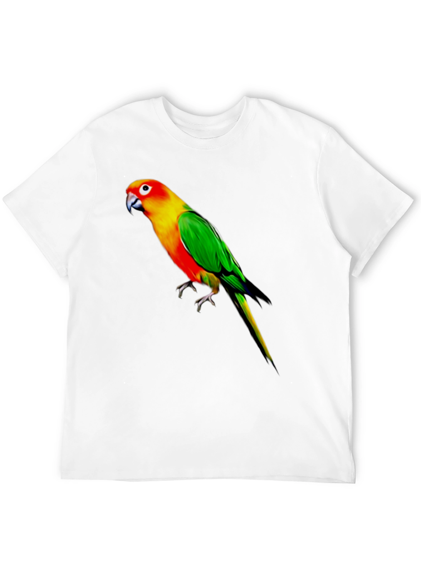 Parrot Graphic Black T-Shirt