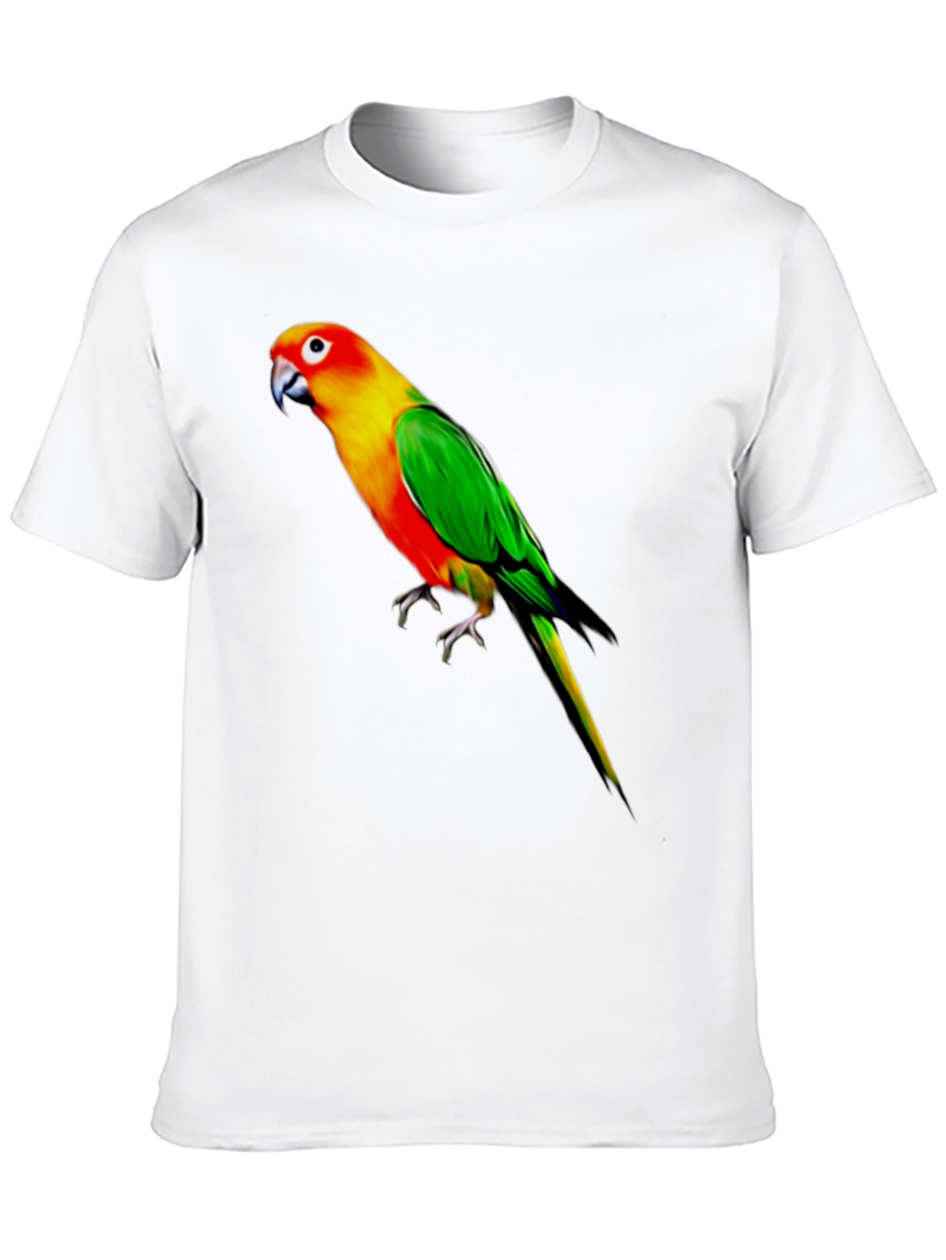 Parrot Graphic Black T-Shirt