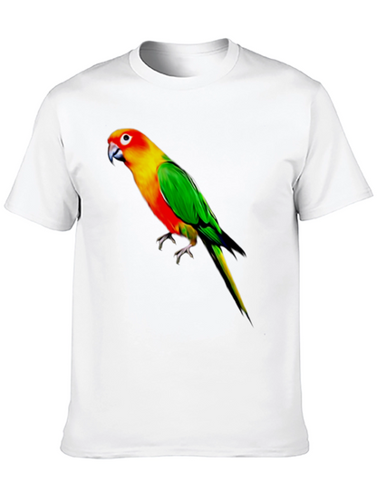 Parrot Graphic Black T-Shirt