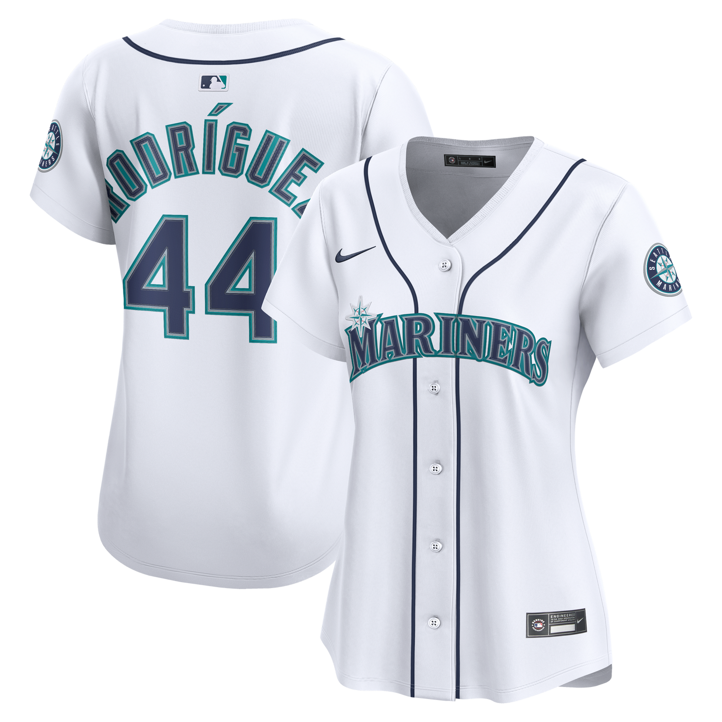 Julio Rodríguez Seattle Mariners Nike Women's Home Limited Jersey - White