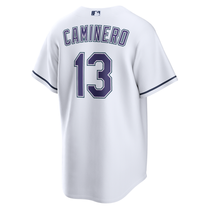 Junior Caminero Tampa Bay Rays Nike Alternate 2 Replica Jersey - White