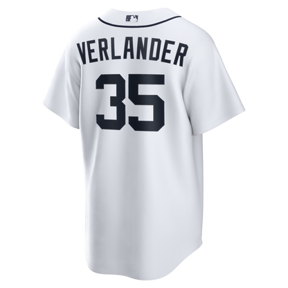 Justin Verlander Detroit Tigers Nike Home Replica Jersey - White