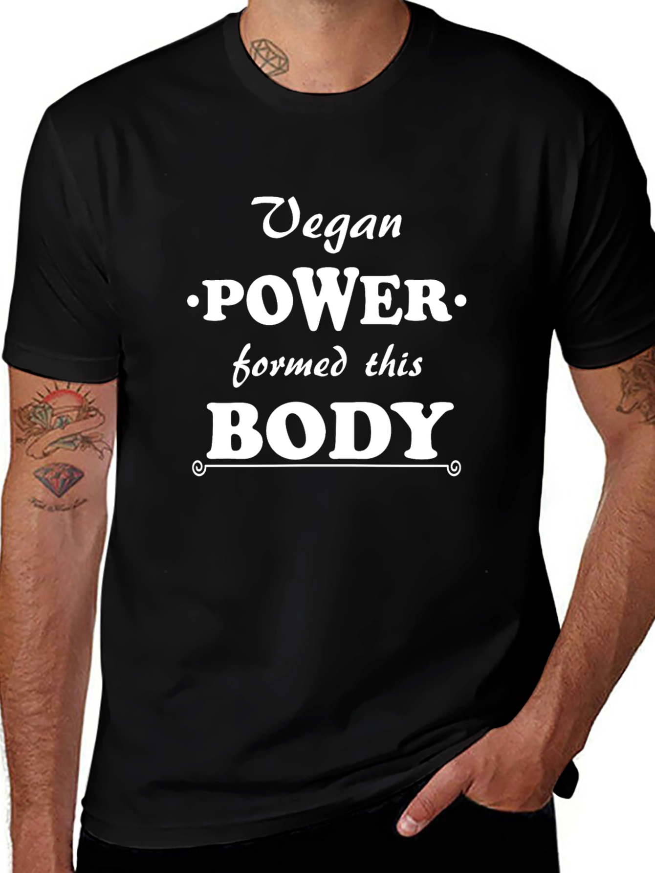 Vegan Power Bodybuilding T-Shirt