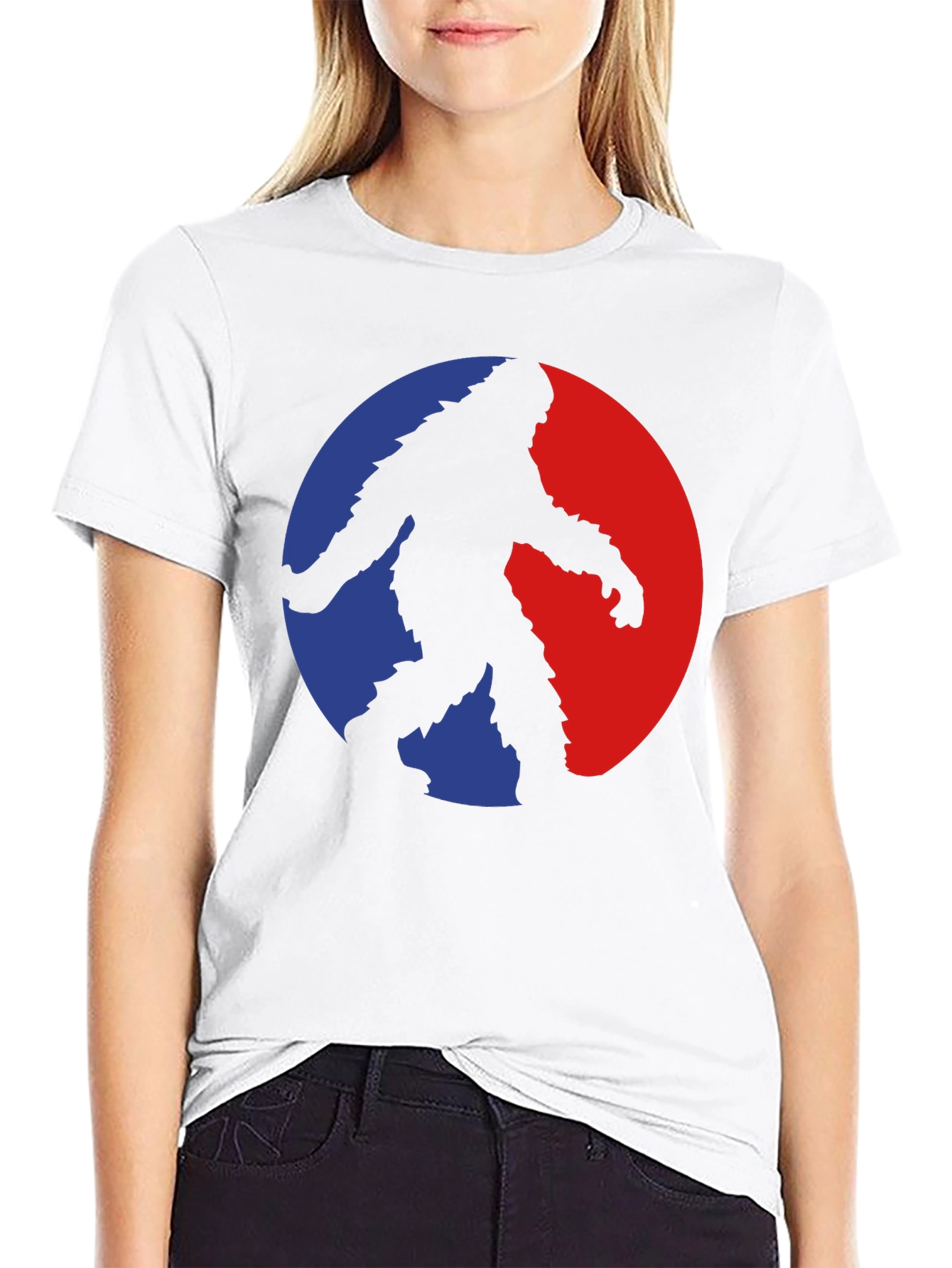 Bigfoot Silhouette Graphic Tee