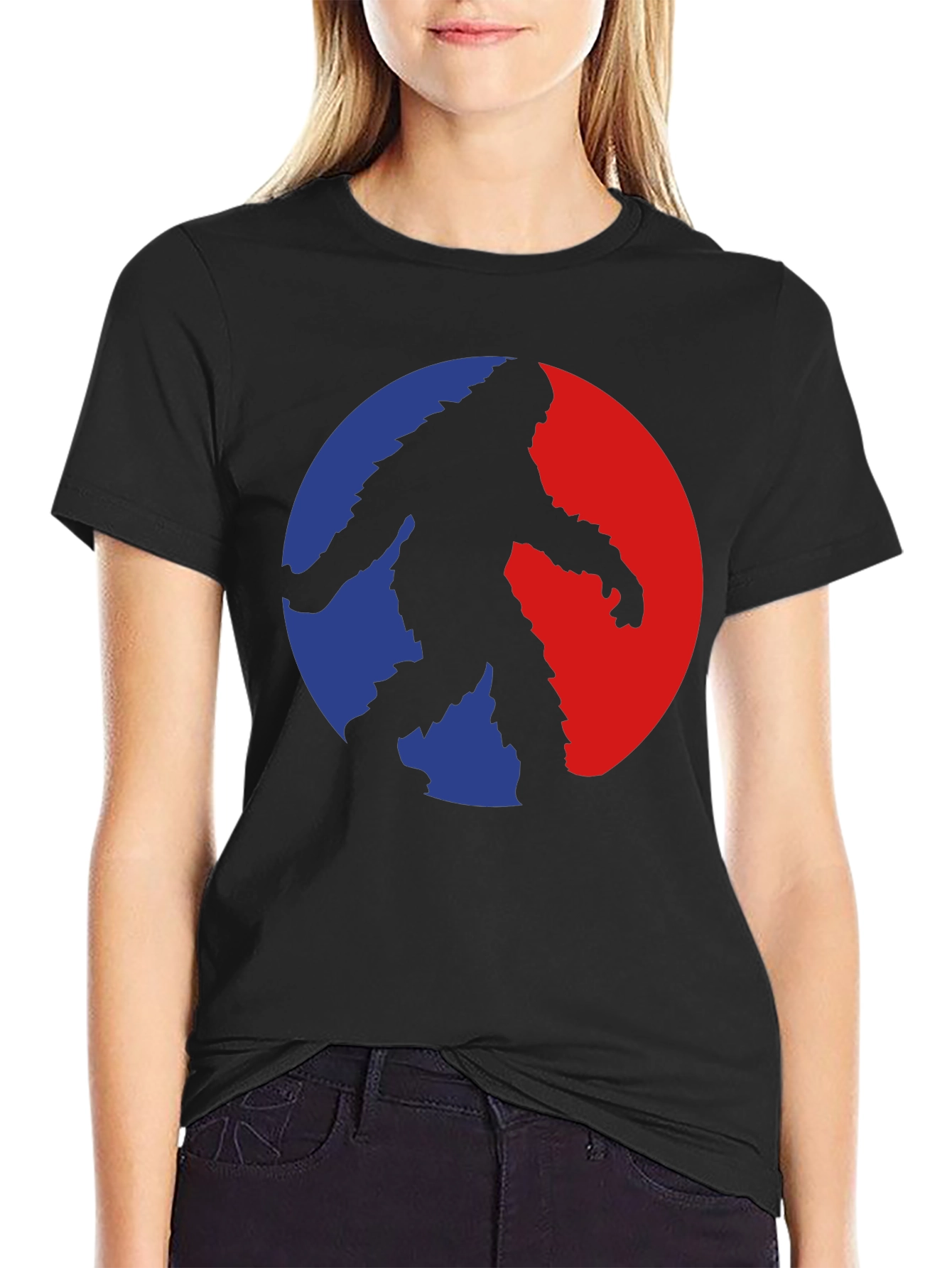 Bigfoot Silhouette Graphic Tee