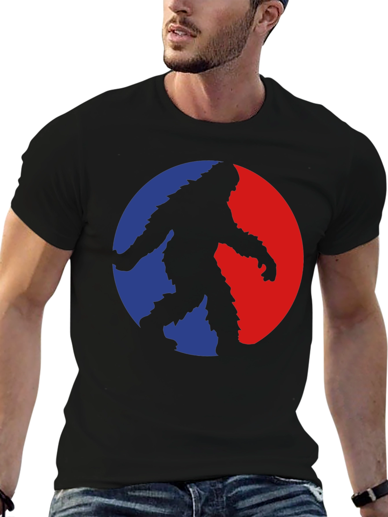 Bigfoot Silhouette Graphic Tee