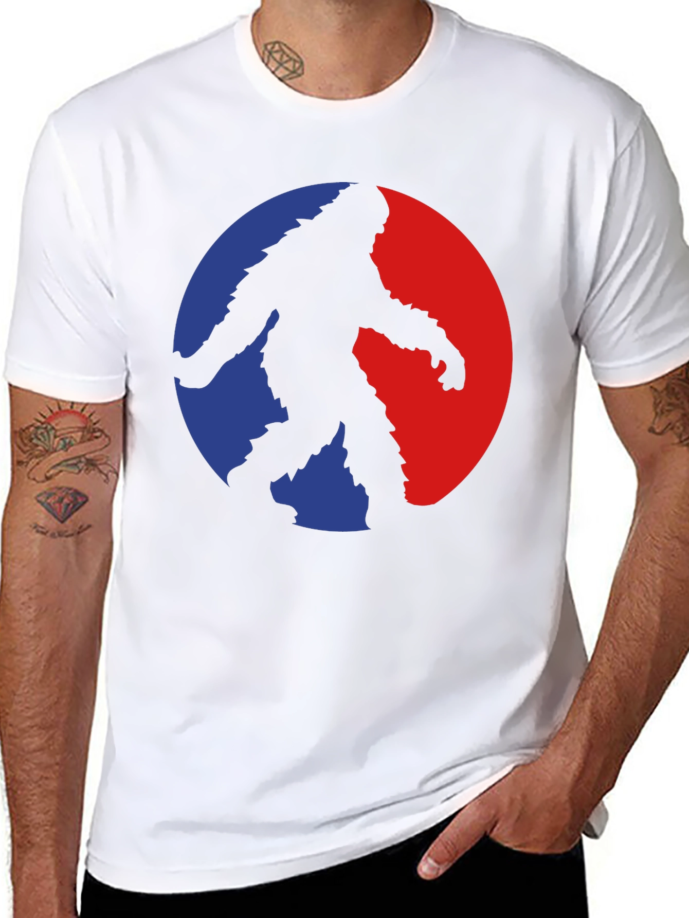 Bigfoot Silhouette Graphic Tee