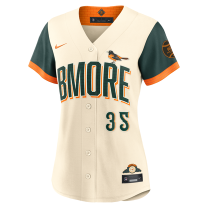 Adley Rutschman Baltimore Orioles Nike Women's 2026 City Connect Stadium Jersey - Cream