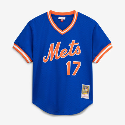 Keith Hernandez New York Mets Mitchell &amp;amp; Ness Authentic Batting Practice Jersey - Royal