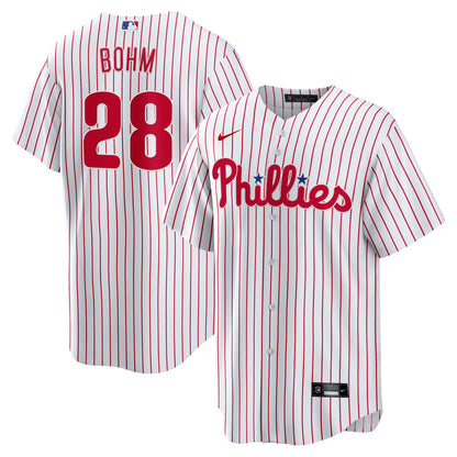 Alec Bohm Philadelphia Phillies Nike Home Replica Jersey - White