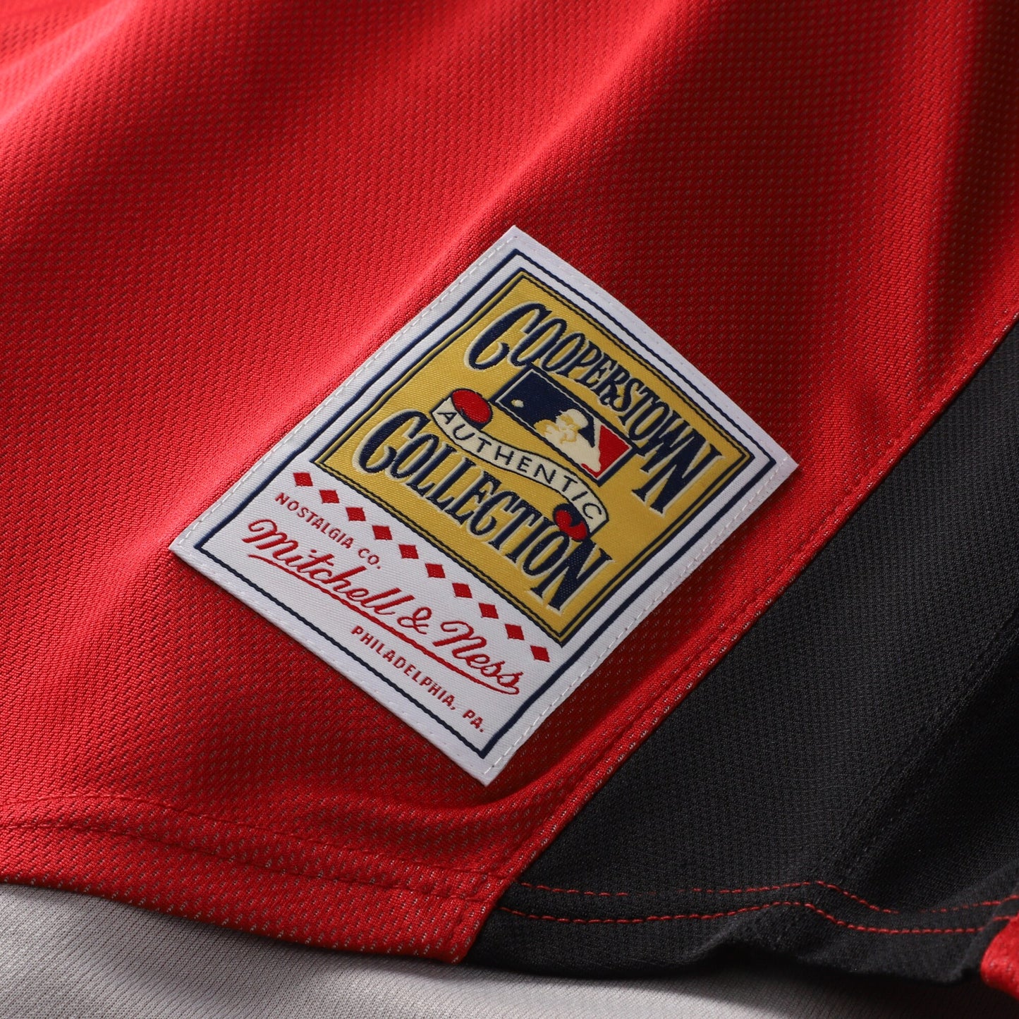 Ken Griffey Jr. Cincinnati Reds Mitchell &amp;amp; Ness Authentic Batting Practice Jersey - Red