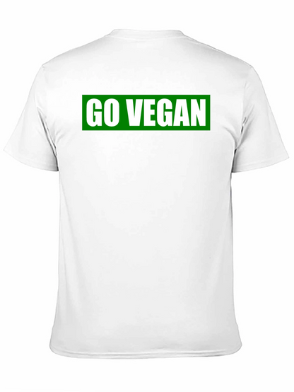 Go Vegan Black T-Shirt