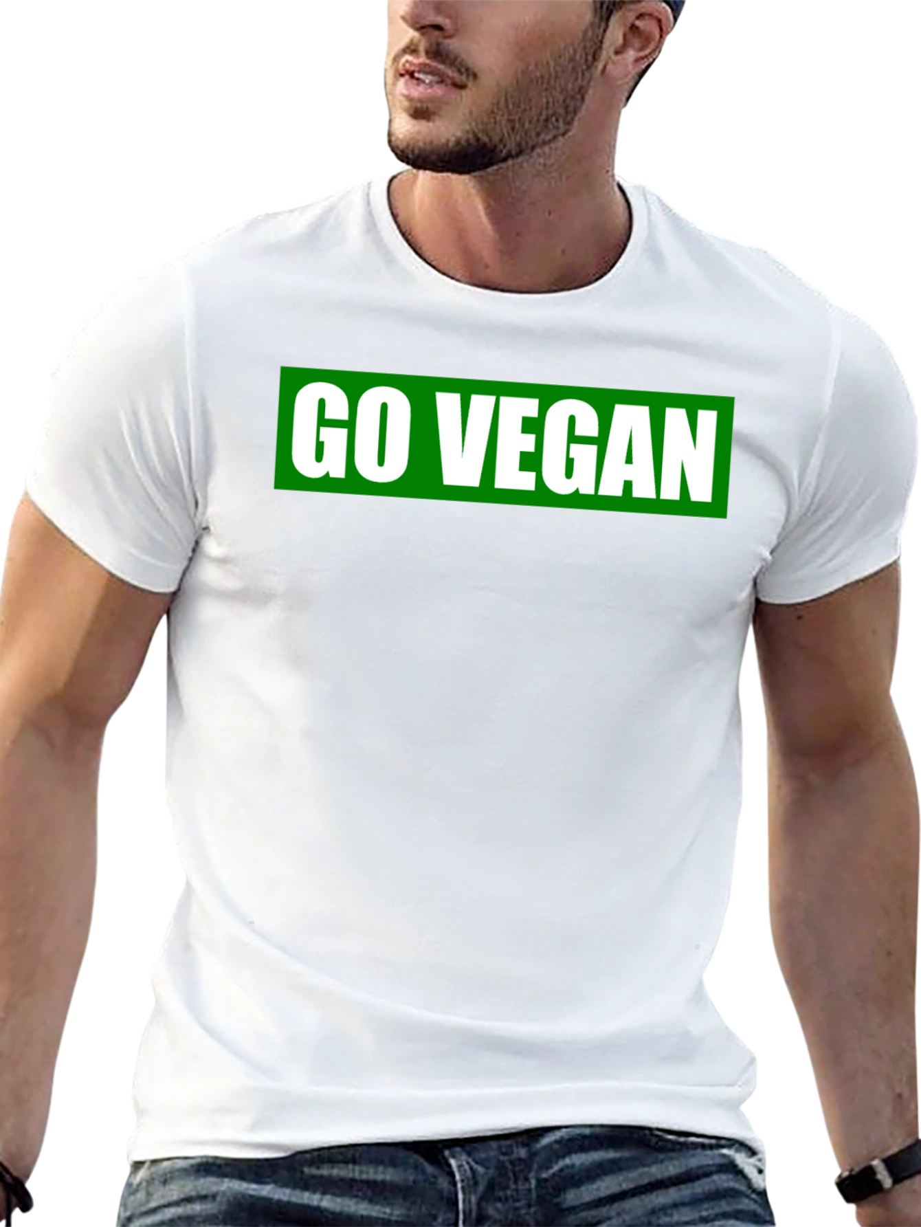 Go Vegan Black T-Shirt