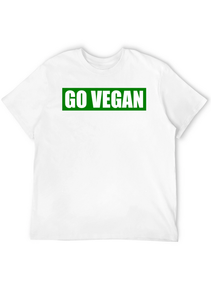Go Vegan Black T-Shirt