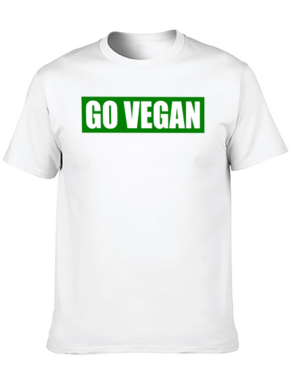 Go Vegan Black T-Shirt