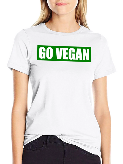 Go Vegan Black T-Shirt
