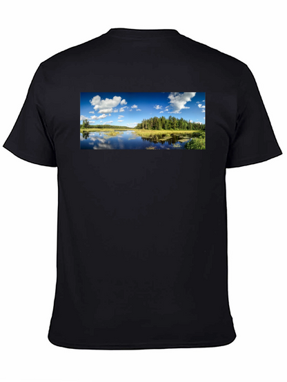 Scenic Lake T-Shirt - Nature Lover Apparel