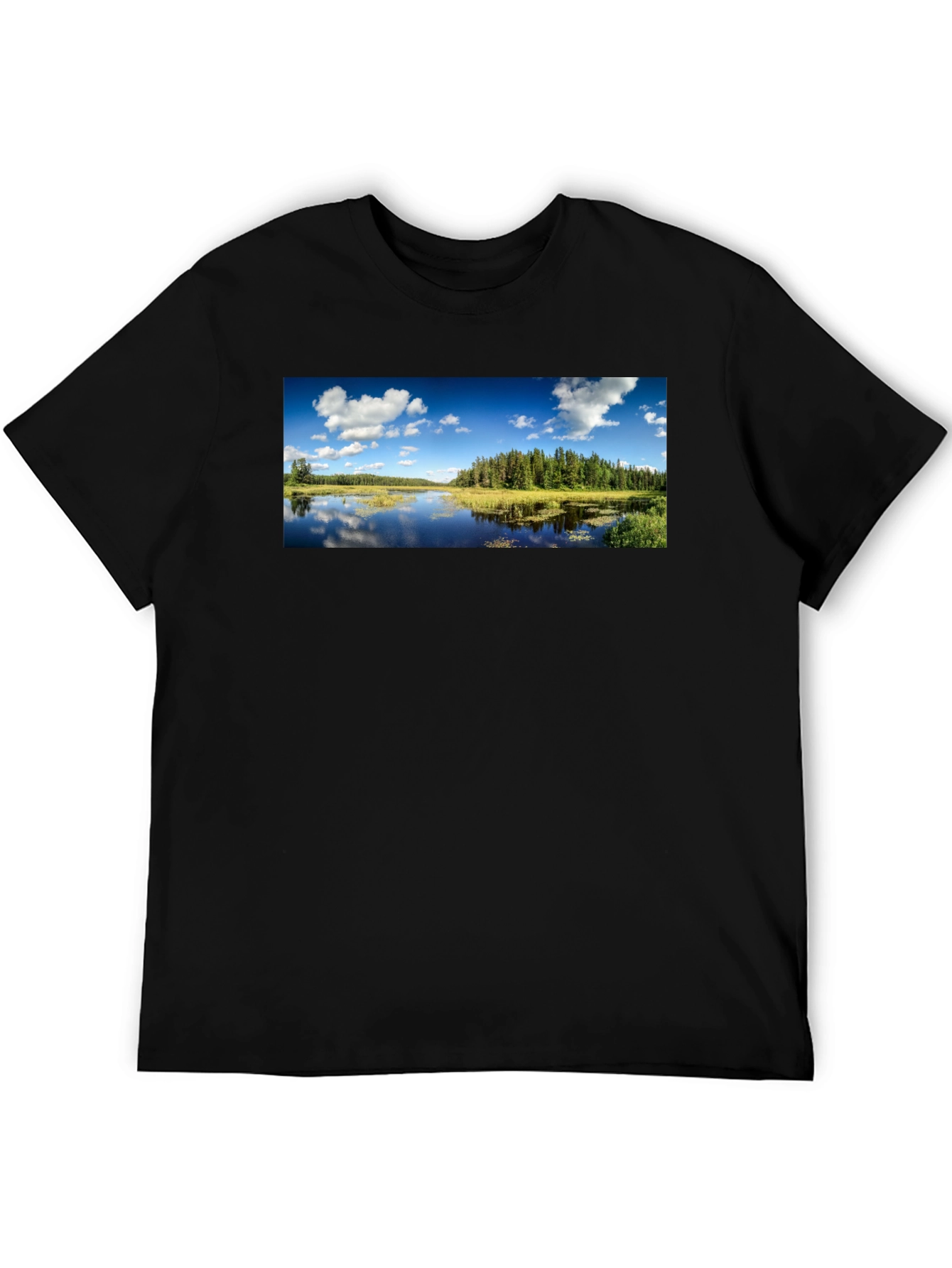 Scenic Lake T-Shirt - Nature Lover Apparel