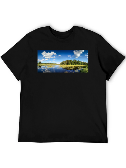 Scenic Lake T-Shirt - Nature Lover Apparel
