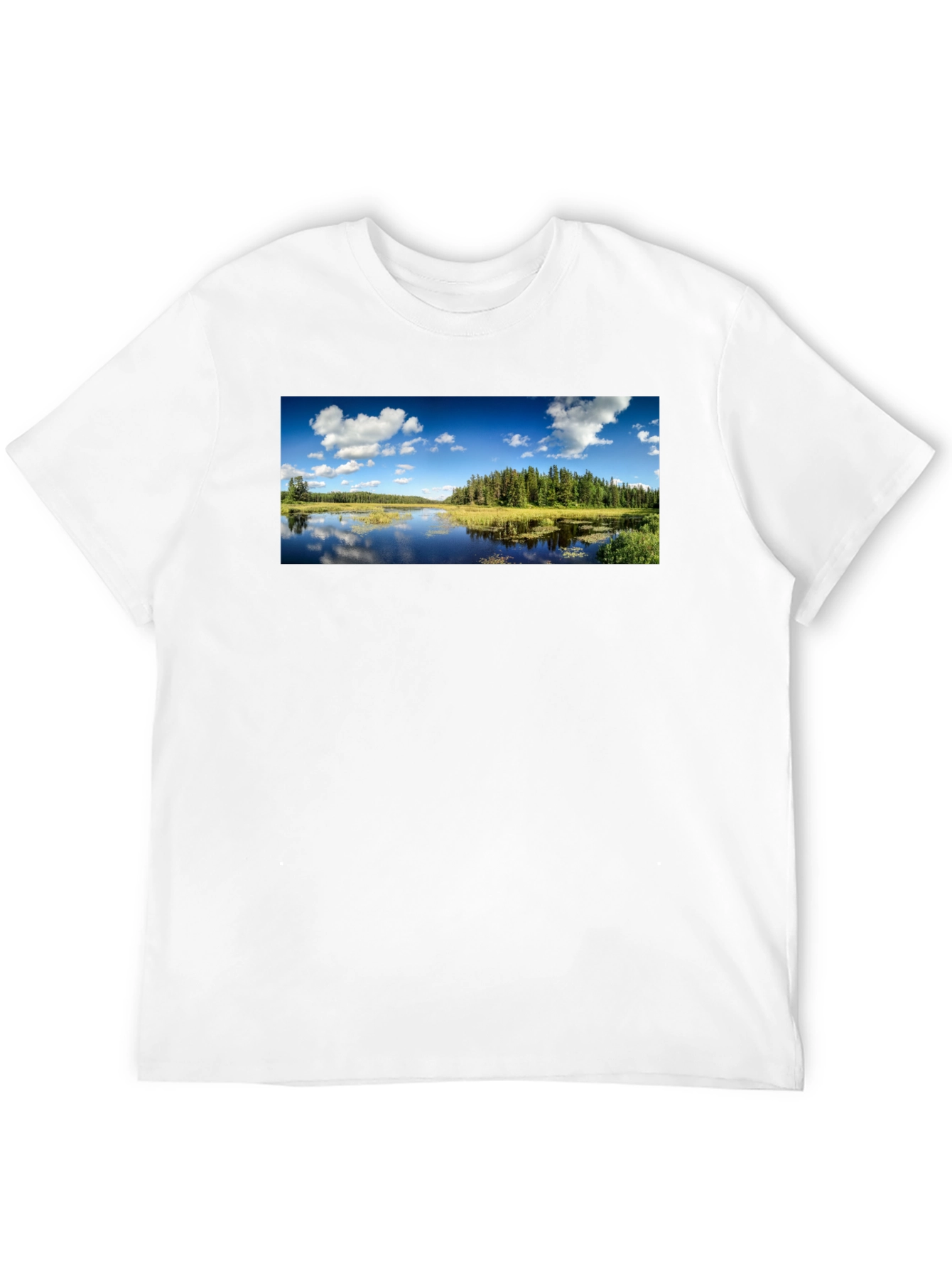 Scenic Lake T-Shirt - Nature Lover Apparel
